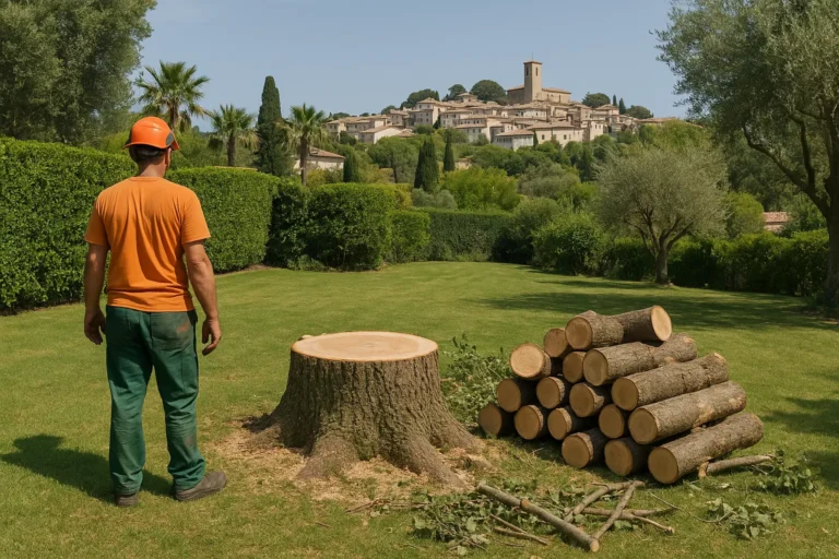 Elagage et abattage a Mougins