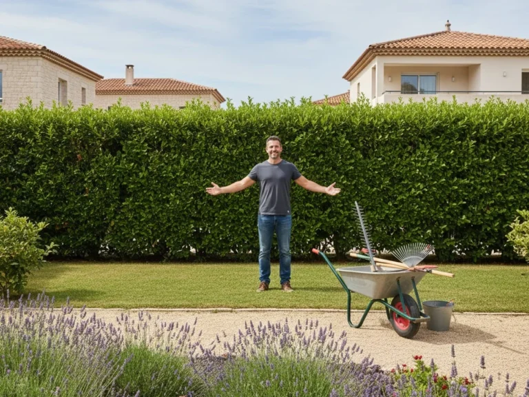 Entretien complet de jardin assuré par Élagage Cannes